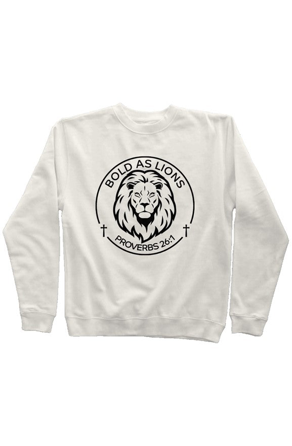 Bold as Lions Crew Neck Sweatshirt