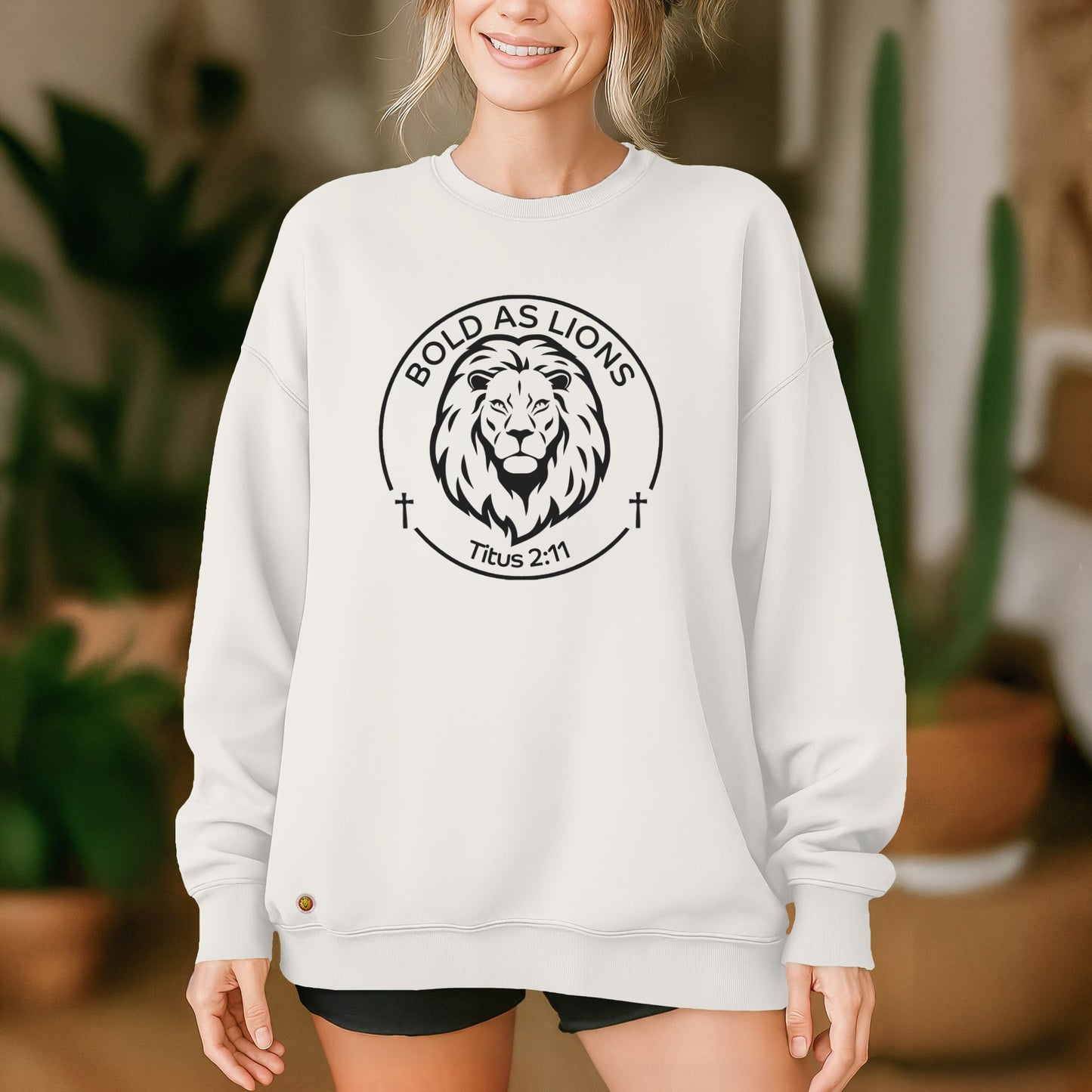 Bold as Lions Crew Neck Sweater
