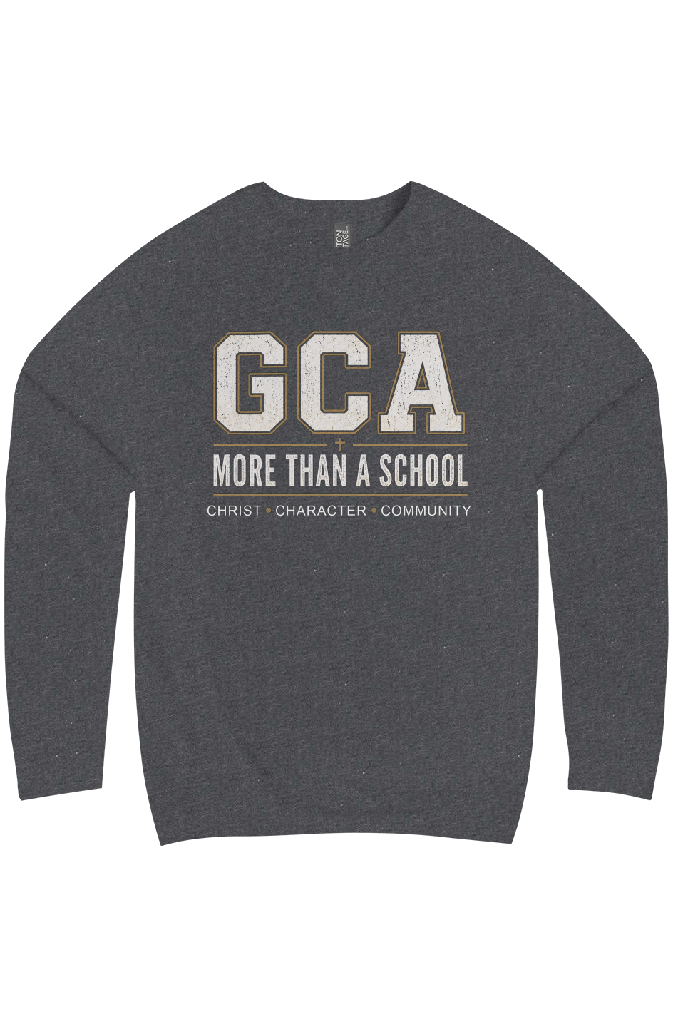 More than a school crew neck