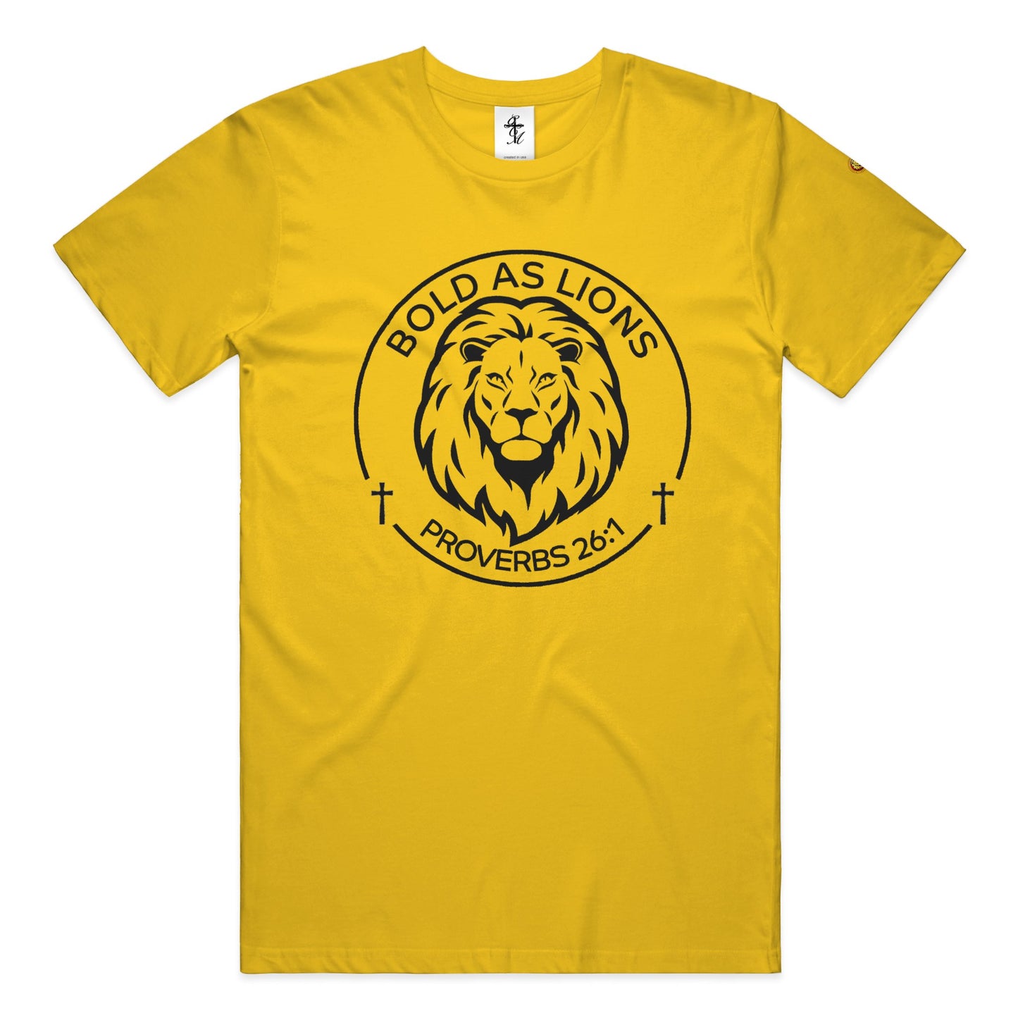 Tultex Unisex T Shirt Bold as Lions