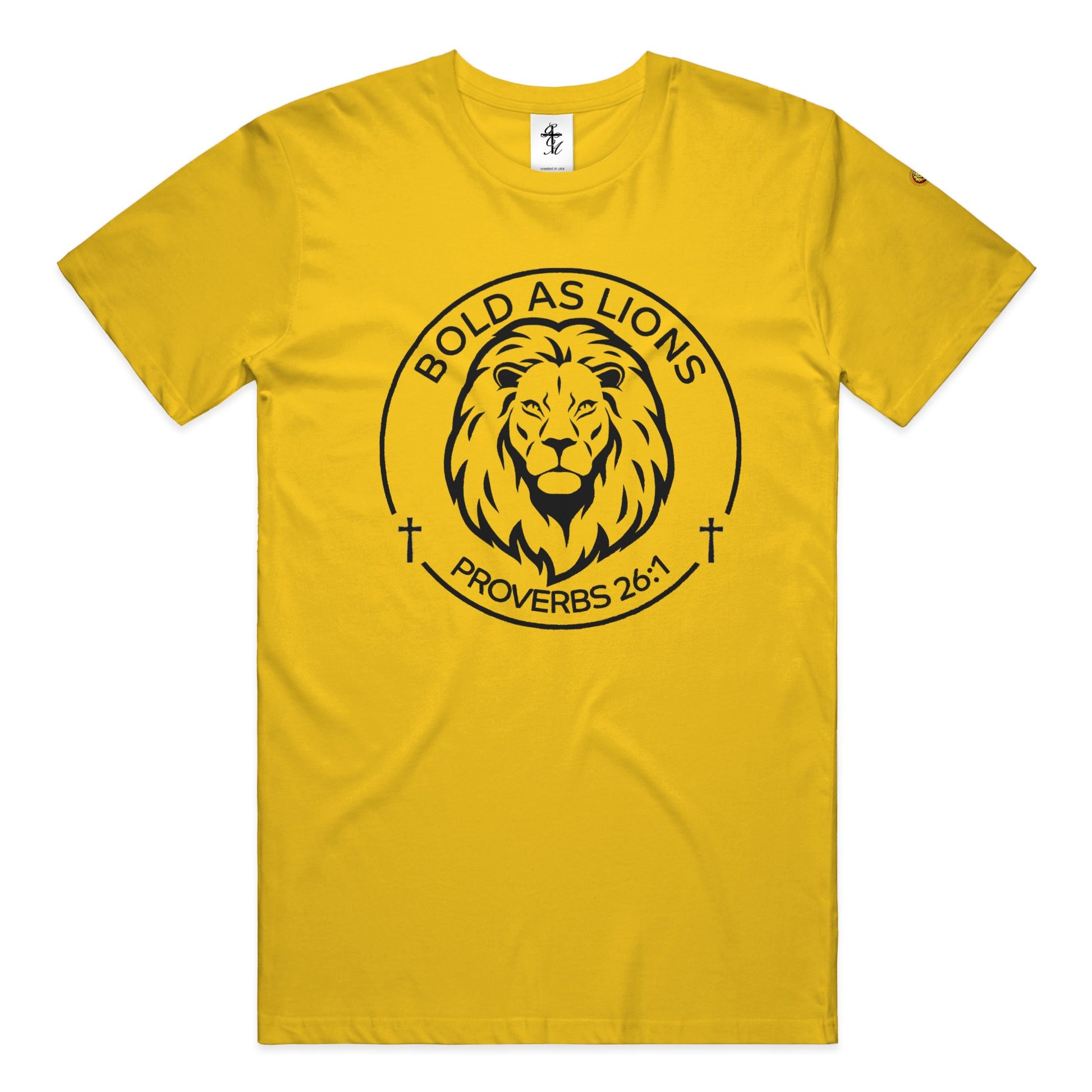 Tultex Unisex T Shirt Bold as Lions