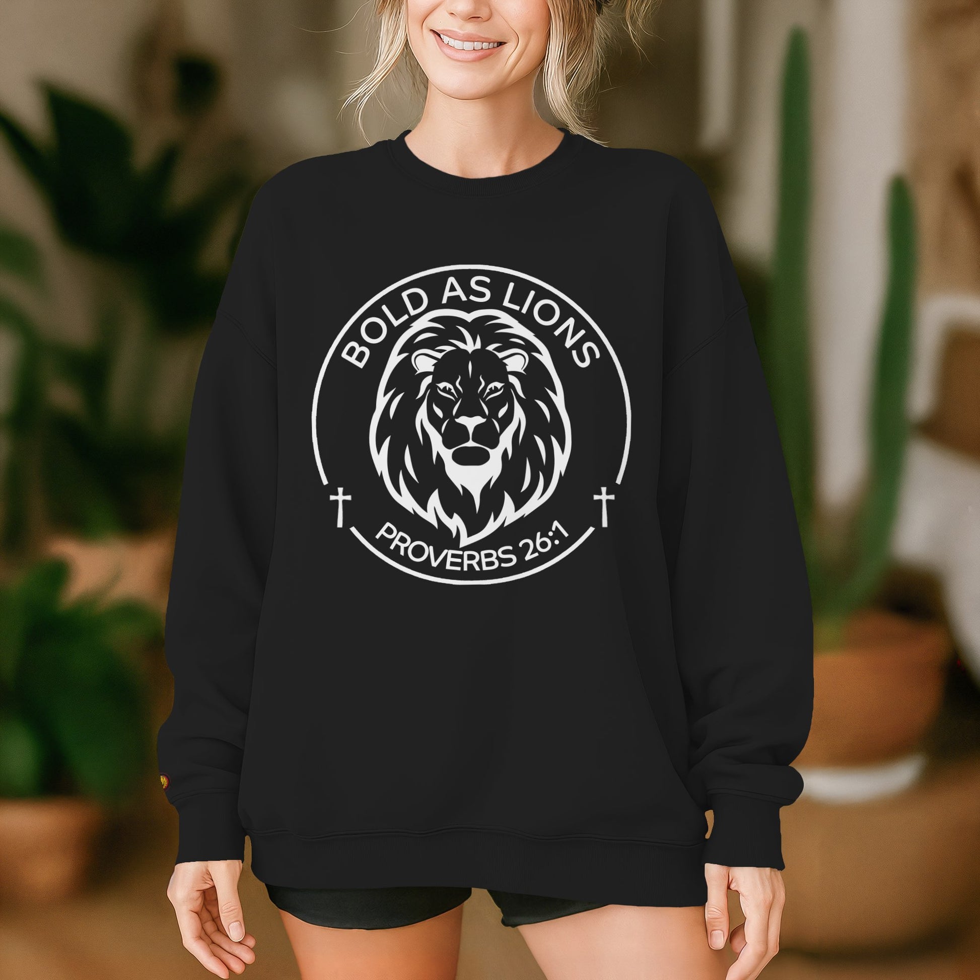 Independent Mid Weight Sweatshirt Bold as Lions