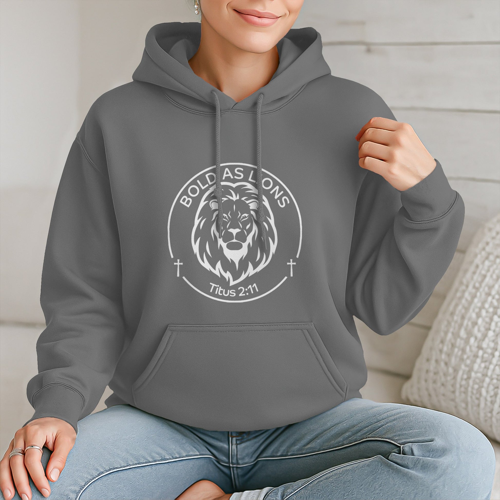 independent pullover hoody bold as lions