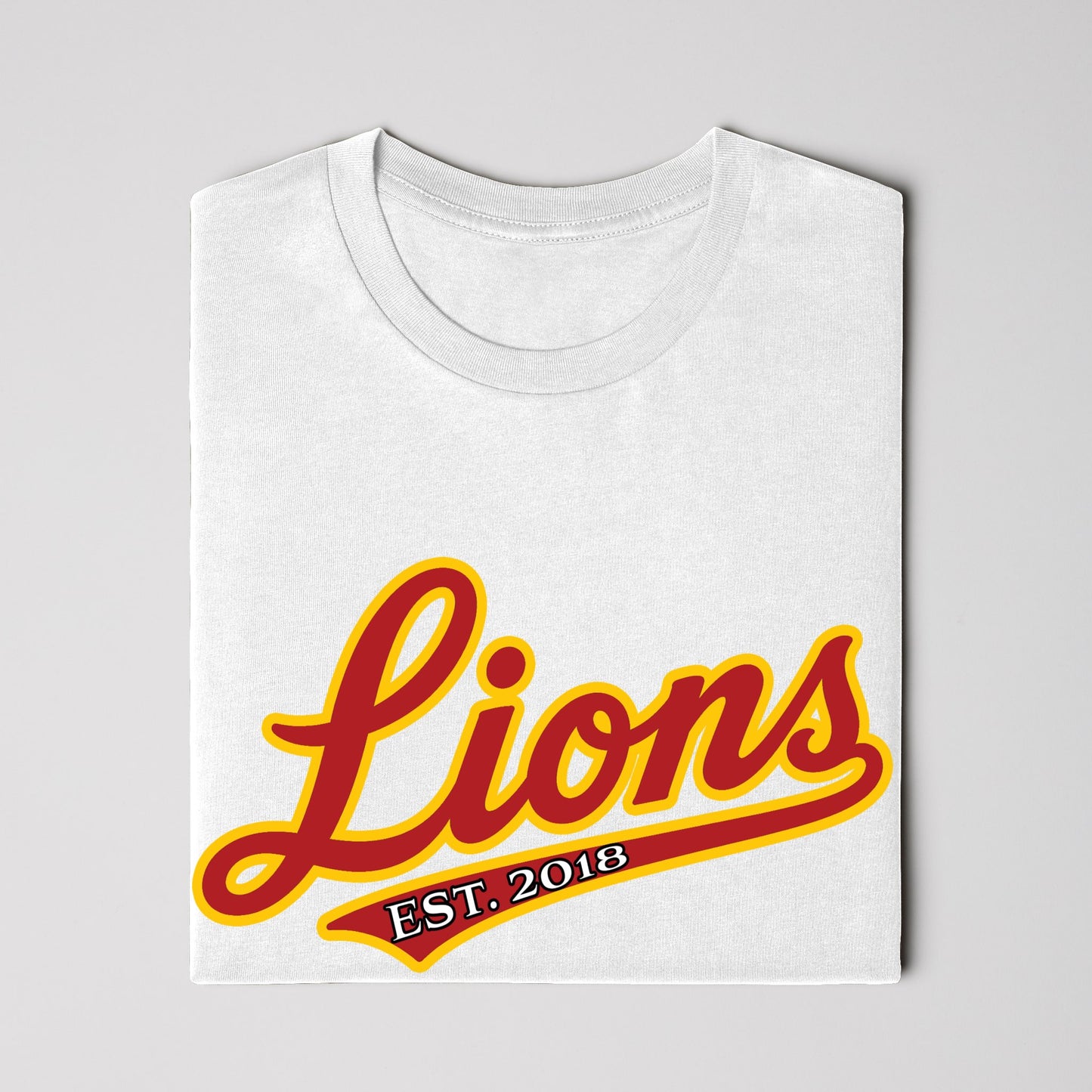 Bella Canvas Lions Cursive