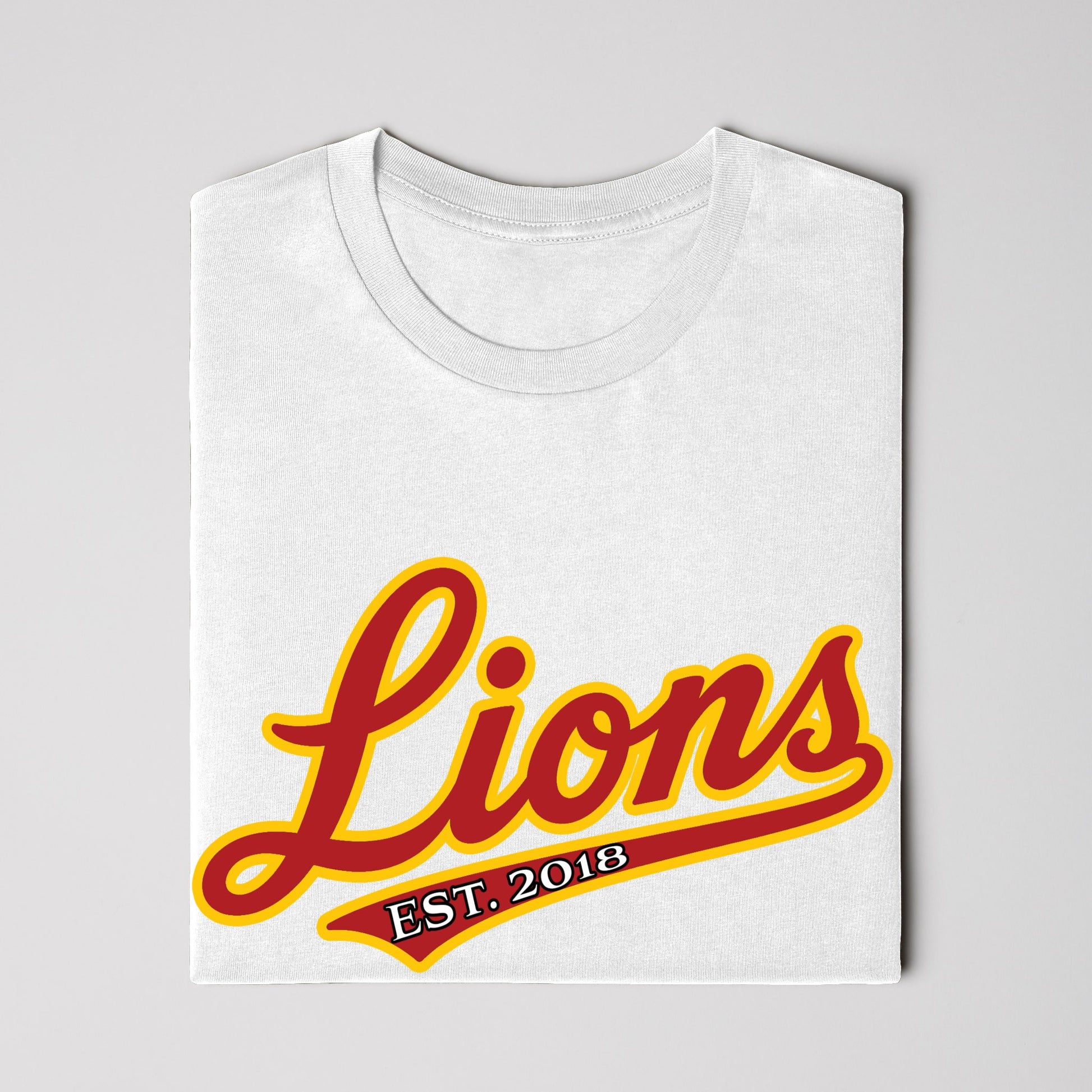 Bella Canvas Lions Cursive