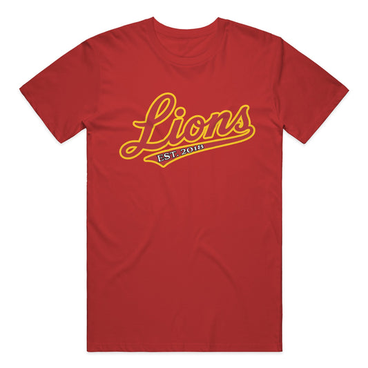 Bella Canvas Lions Cursive