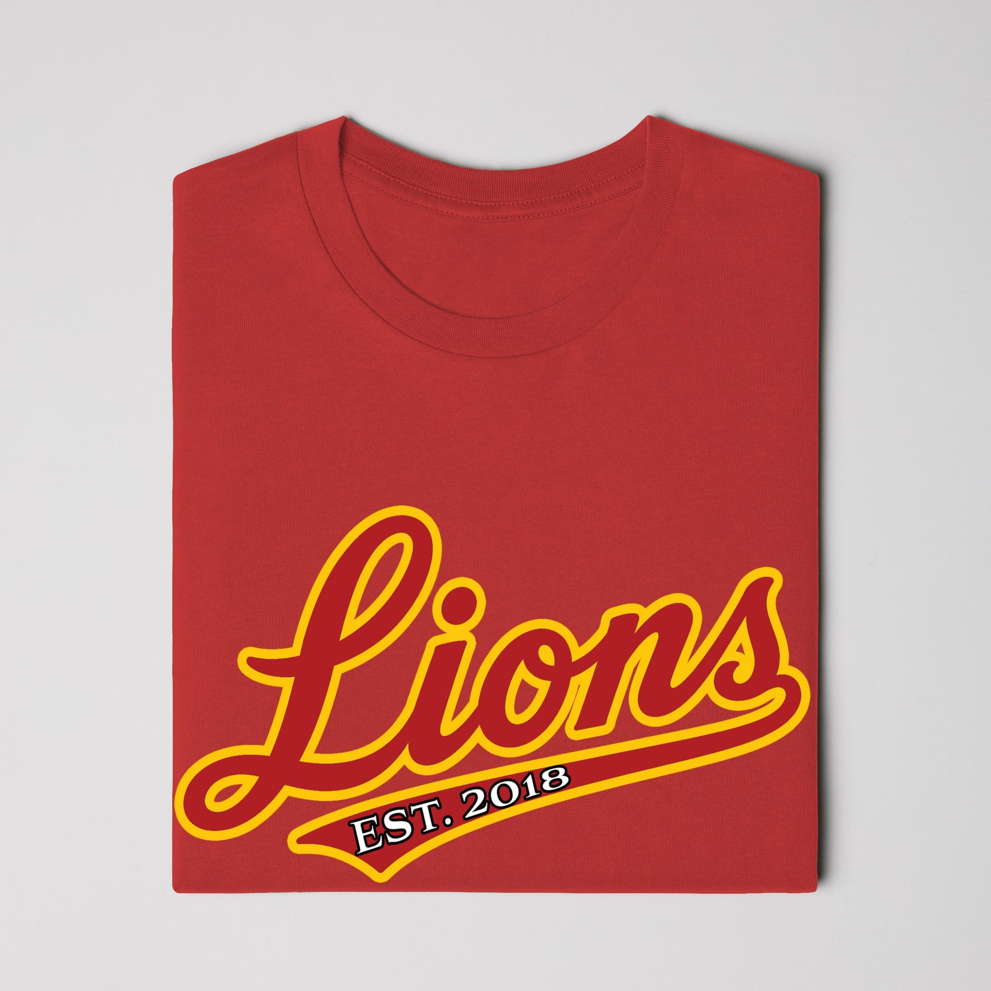 Bella Canvas Lions Cursive