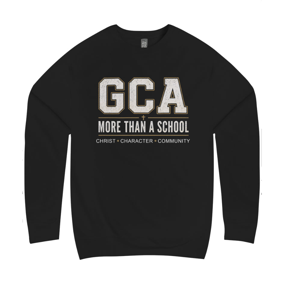 More than a school crew neck