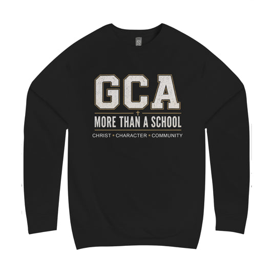 More than a school crew neck